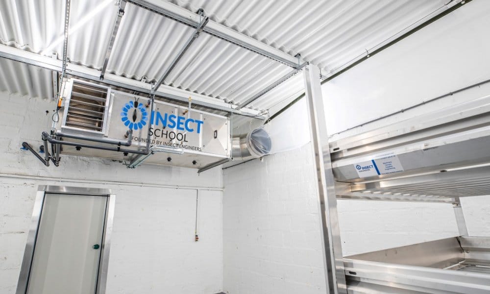 design for performance and safety insect farming system